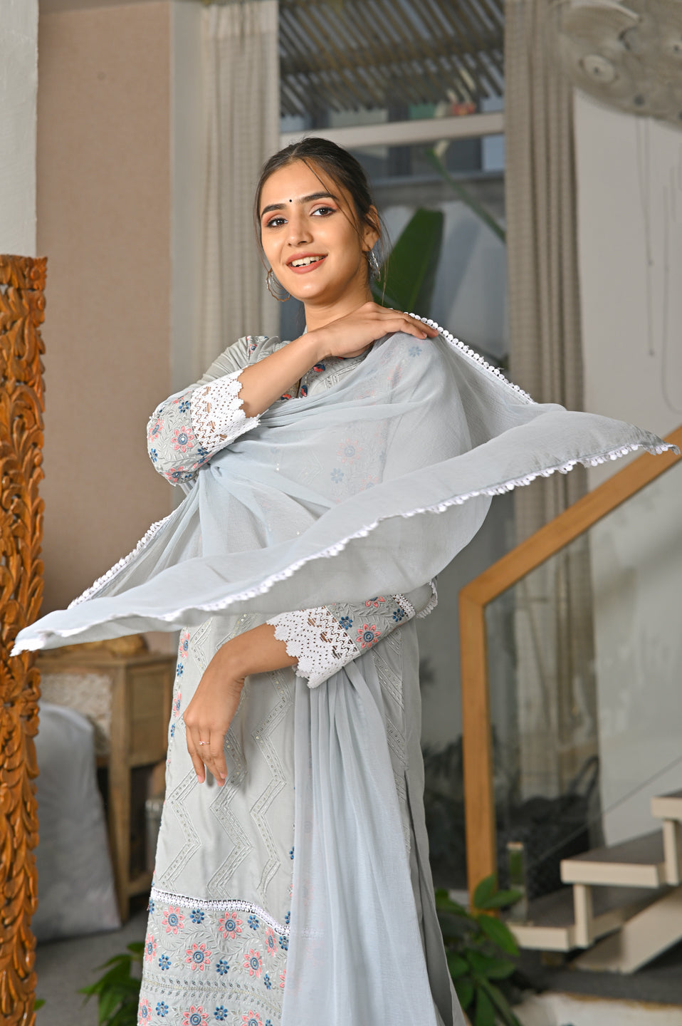 Rhapsody Grey Suit Set