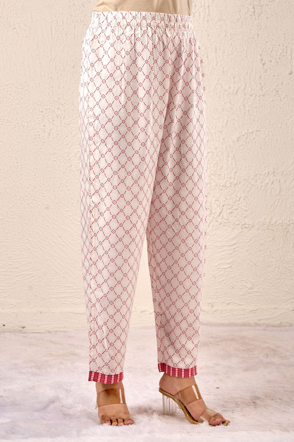 Rose Bloom Cotton Printed Suit Set