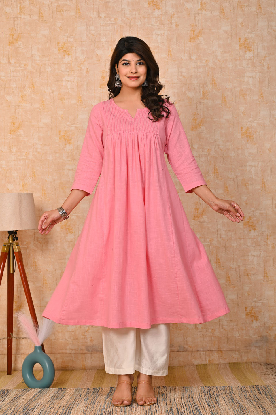 Pink Nirvana Kurta