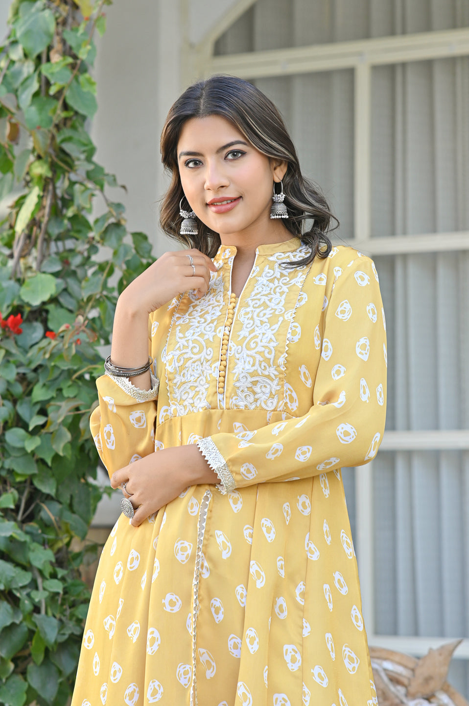 Radiant Mustard Satin Suit