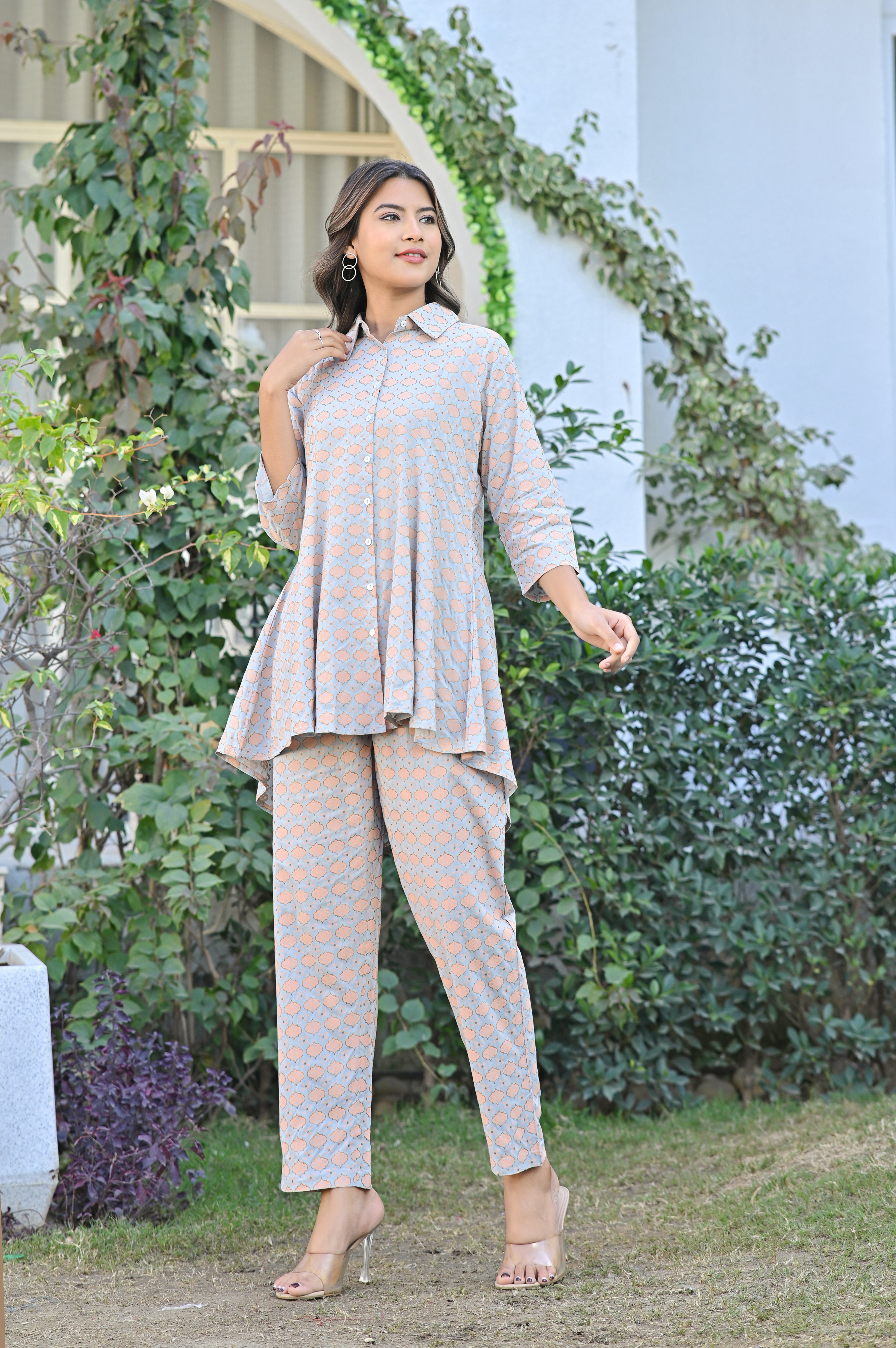 Pebbles printed Co-ord Set