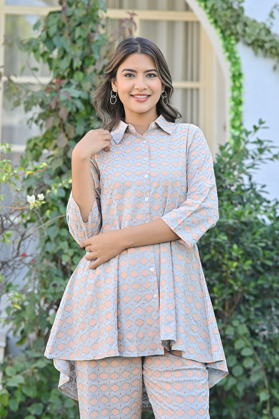 Pebbles printed Co-ord Set