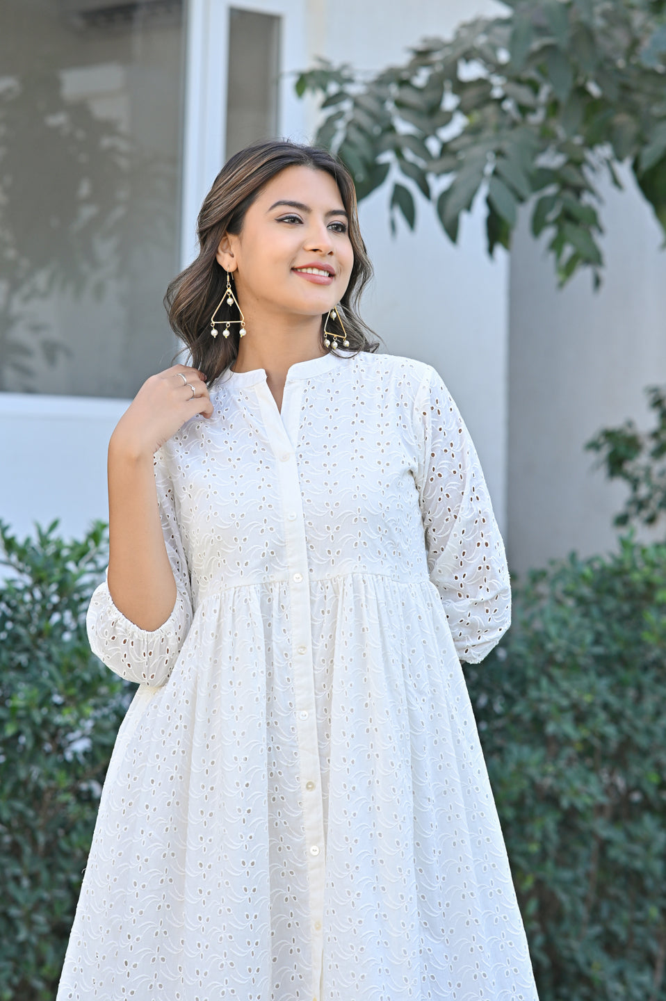 Tiered Ruffle Hem Dress