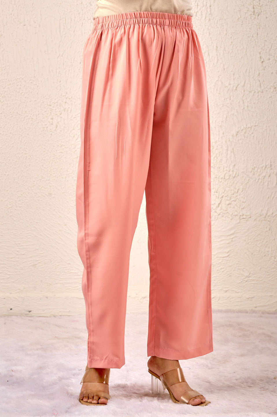 Blush pink sequin embroidered kurta set with dupatta