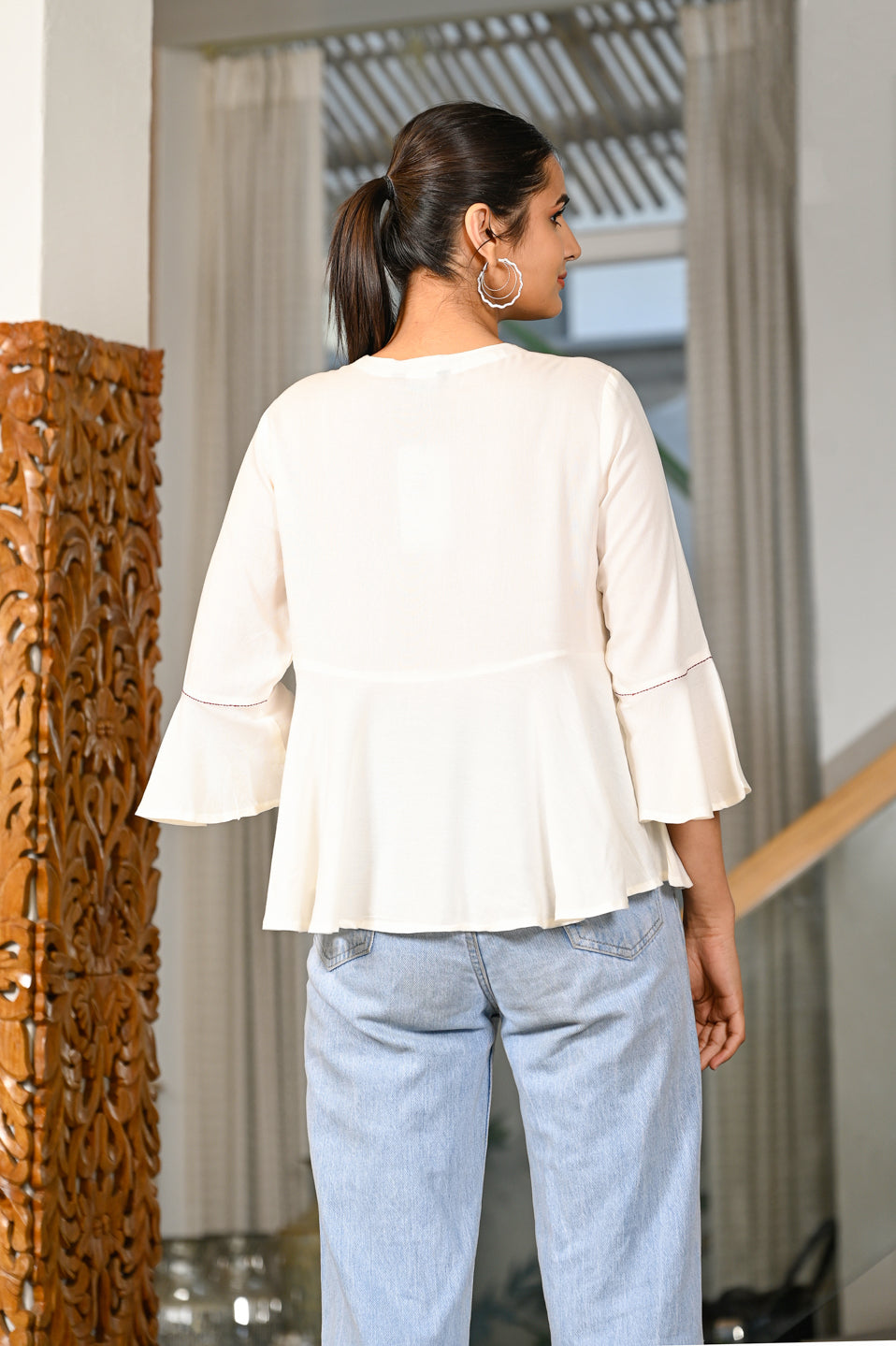 Artisan Crafted Embroidered Top